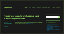 Desktop Screenshot of piesnegros.org
