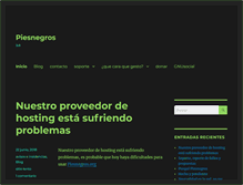 Tablet Screenshot of piesnegros.org